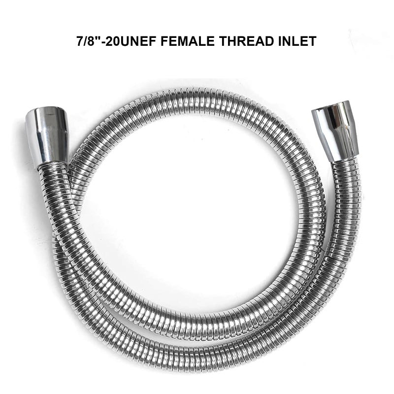 CWM Stainless Steel Hose for Commercial Kitchen Sink Faucets Flexible Hose Replacement (38 inch) - Image 2
